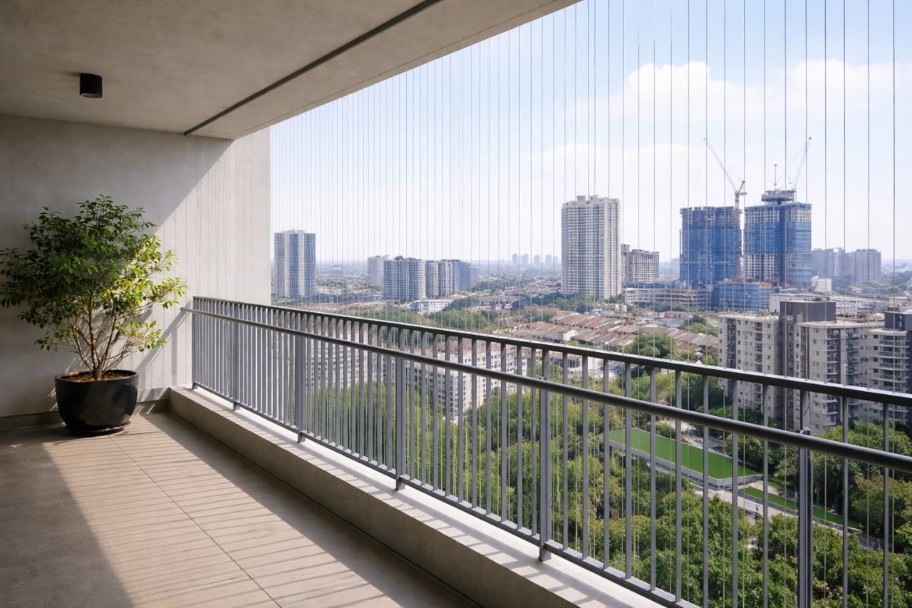 Child and Pet Safety Invisible Grills